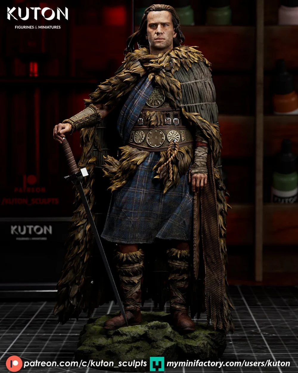 Connor Macleod — Highlander 3D printable STL model