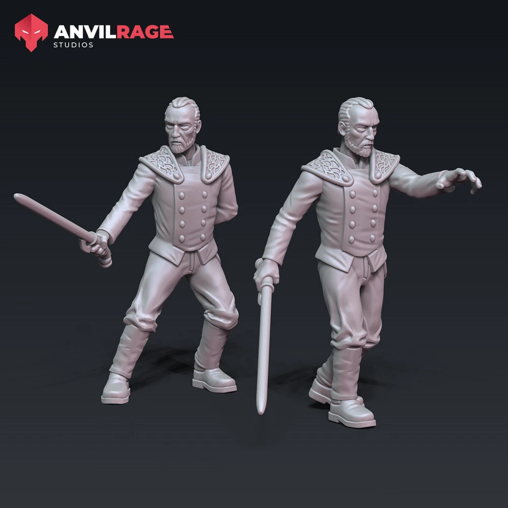 Count Dooku — Star Wars 3D printable STL model