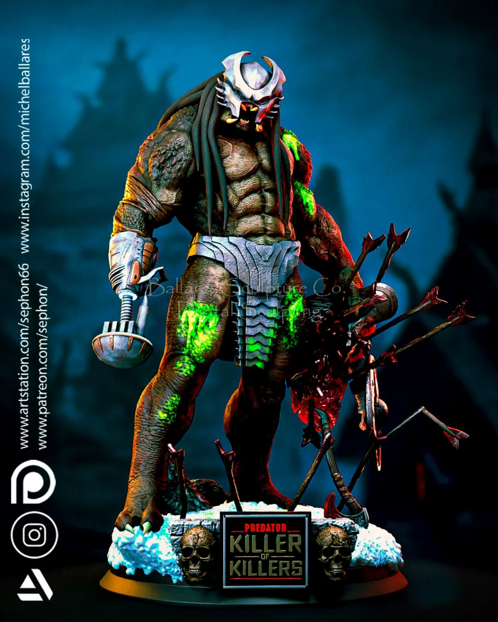 Viking Predator Killer of Killers — Predator 3D printable STL model