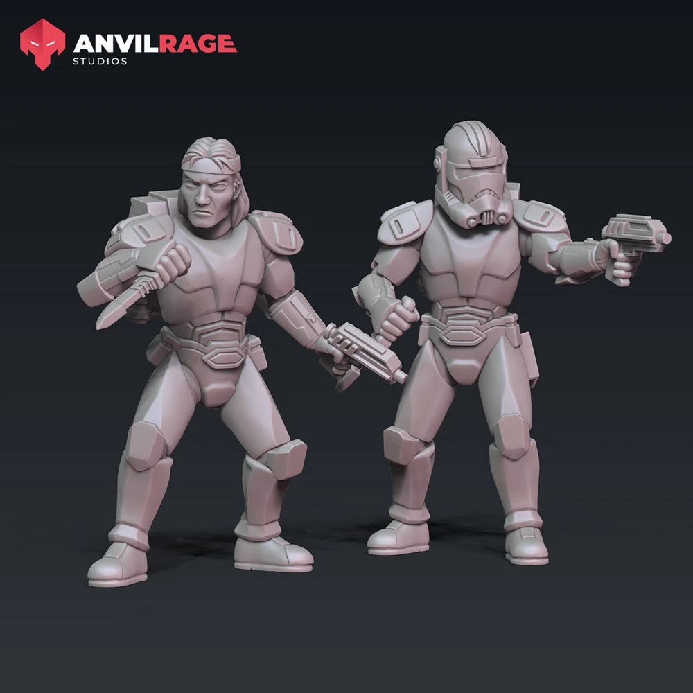 Hunter — Star Wars 3D printable STL model