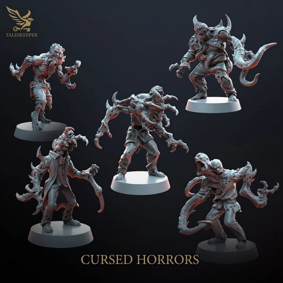 Cursed Horrors 3D printable STL model