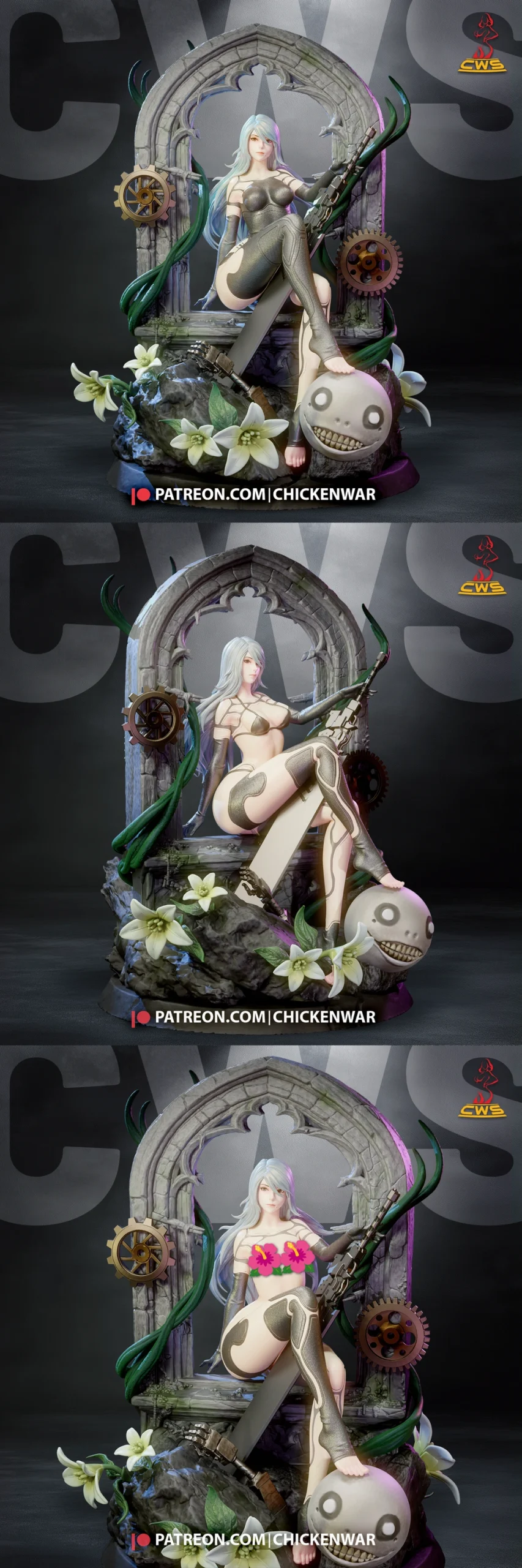 A2 — Nier: Automata 3D printable STL model