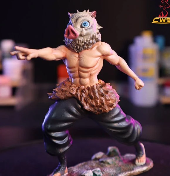Inosuke — Demon Slayer STL render Inosuke — Demon Slayer 3D printable STL model