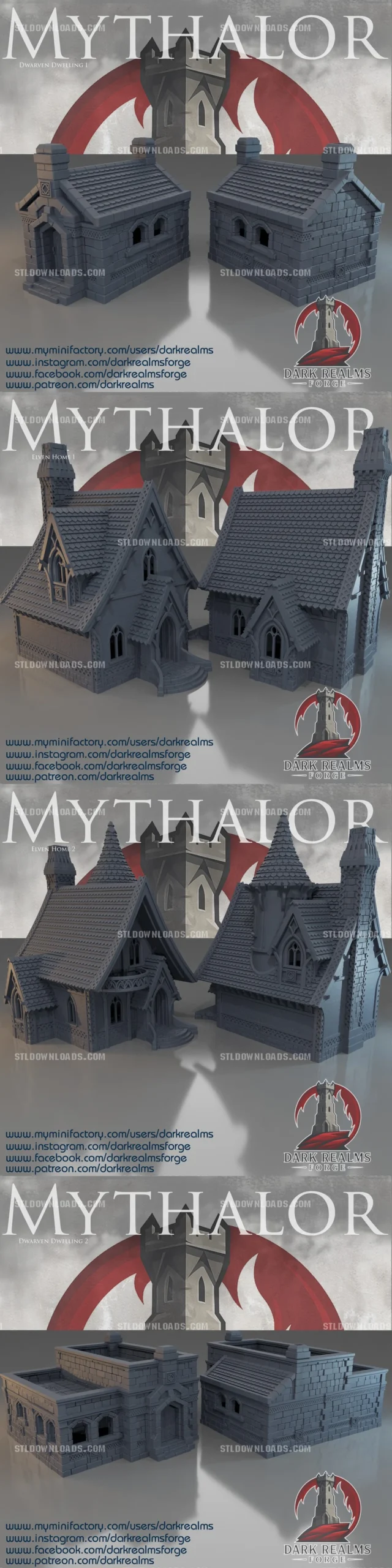 DRF - Mythalor — Fantasy Terrain 3D printable STL model