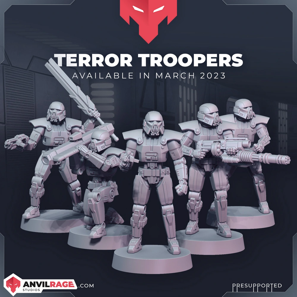 Dark Troopers Phase 3 — Star Wars 3D printable STL model