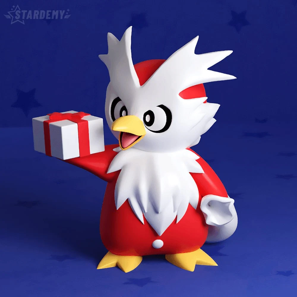 Delibird — Pokémon 3D printable STL model