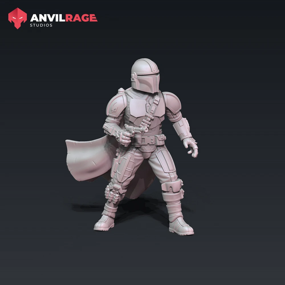 Din Djarin — Star Wars 3D printable STL model