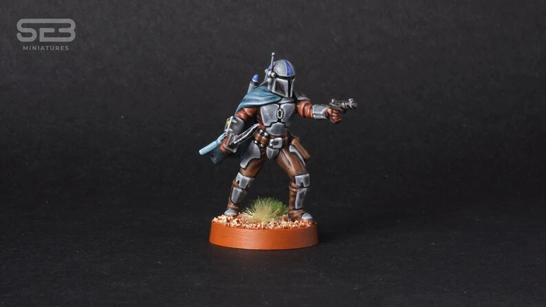 Din Djarin Dark Saber — Star Wars 3D printable STL model
