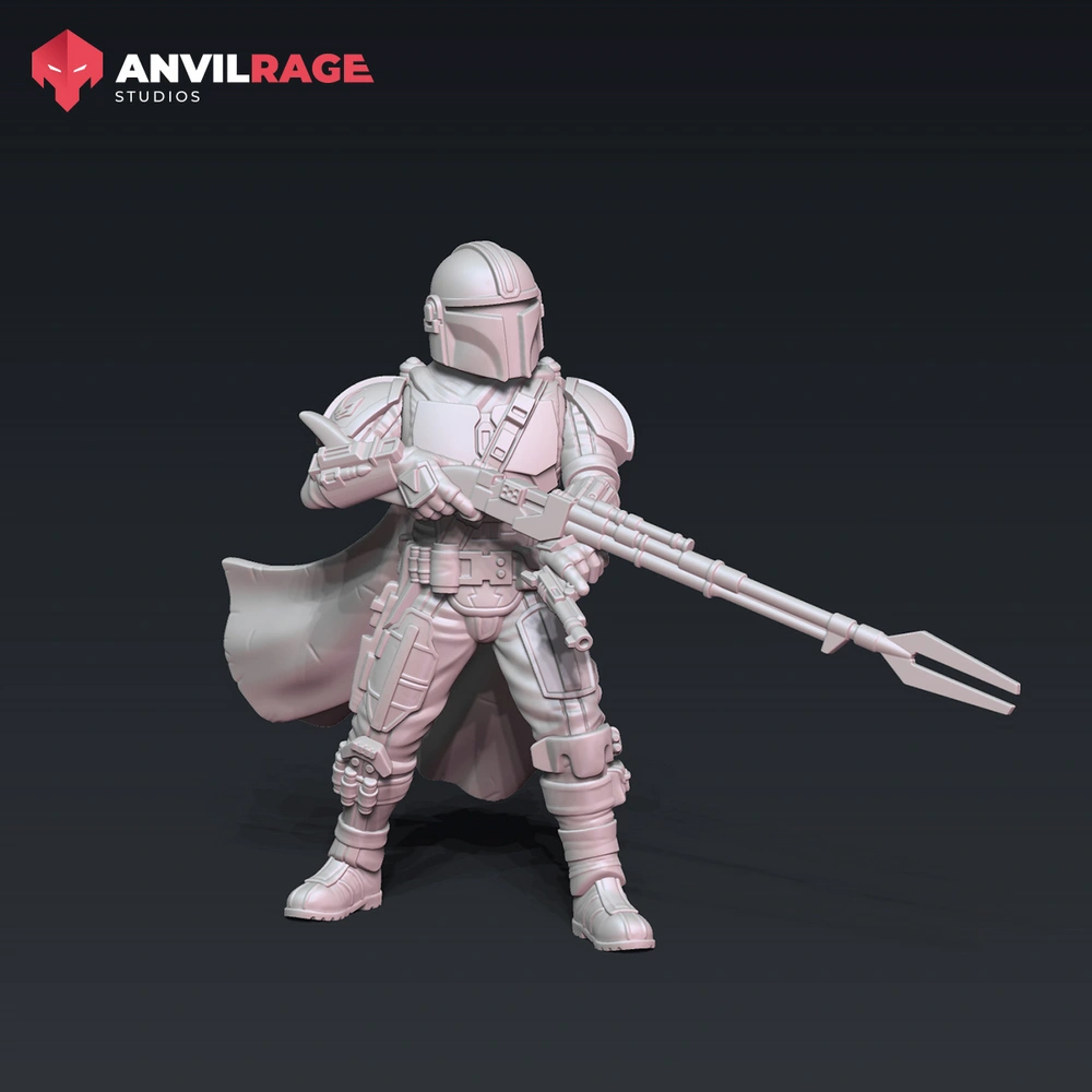 Din Djarin Disintegrator — Star Wars 3D printable STL model