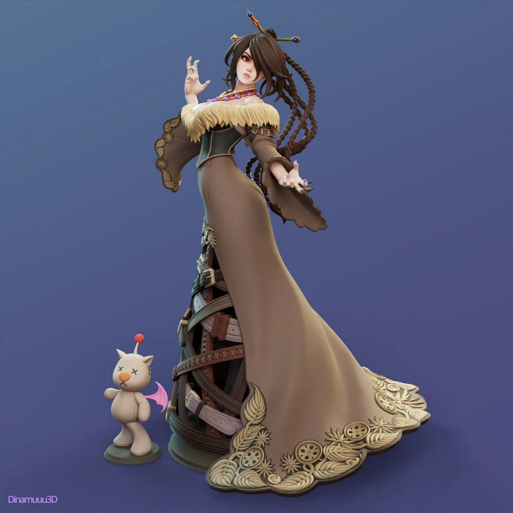 Lulu — Final Fantasy X 3D printable STL model