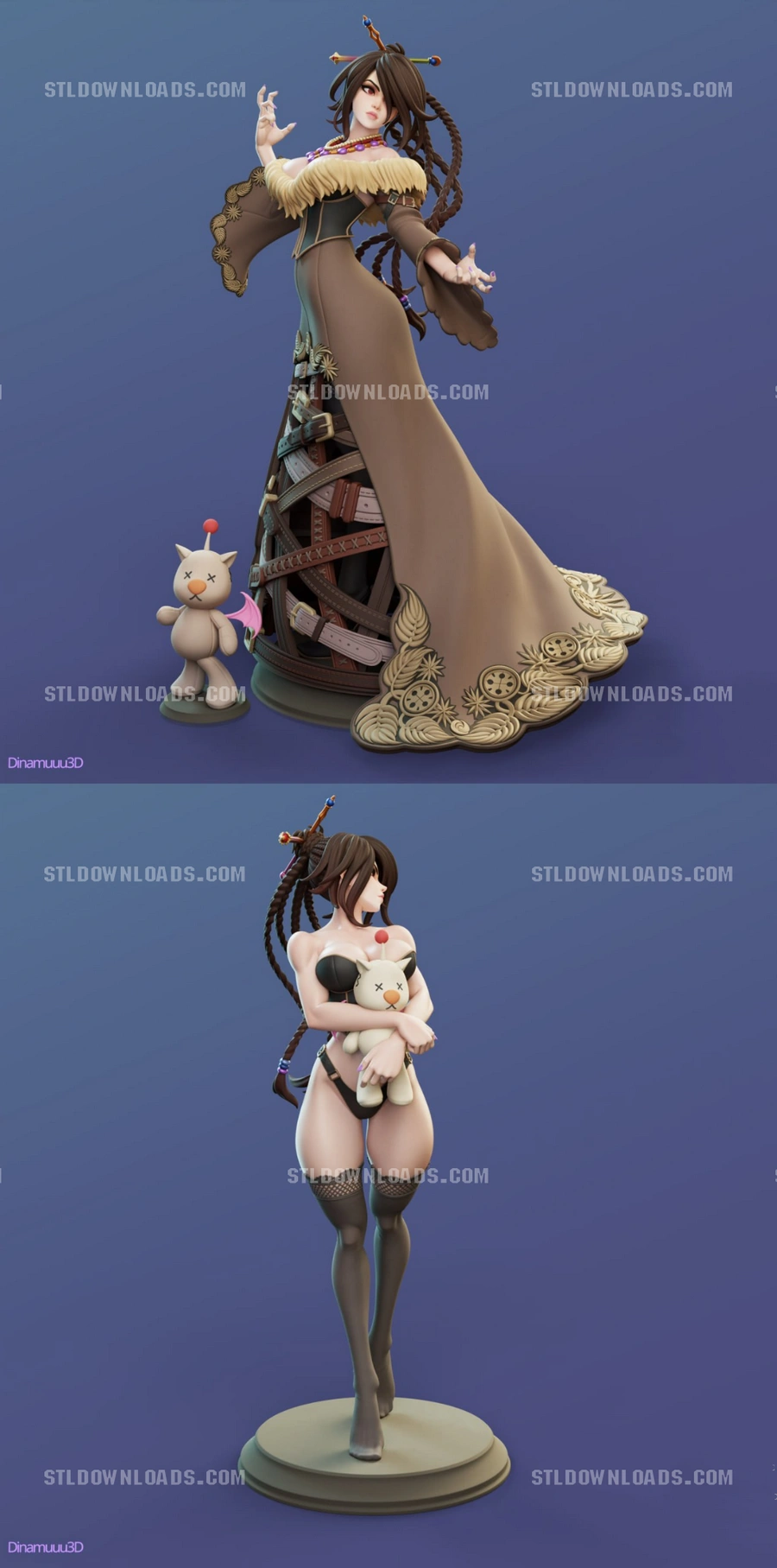 Lulu — Final Fantasy X 3D printable STL model