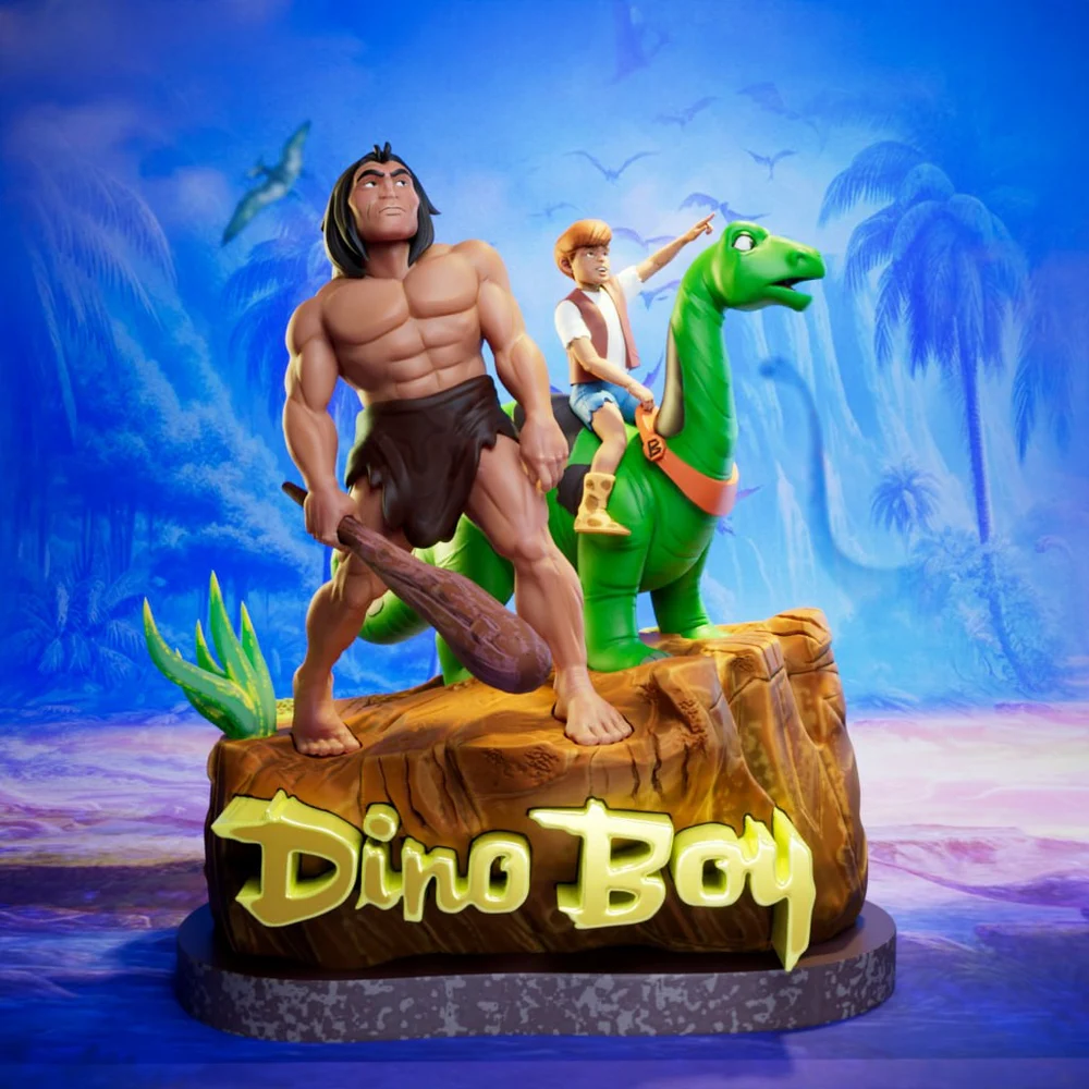 Dino Boy — Original Character 3D printable STL model