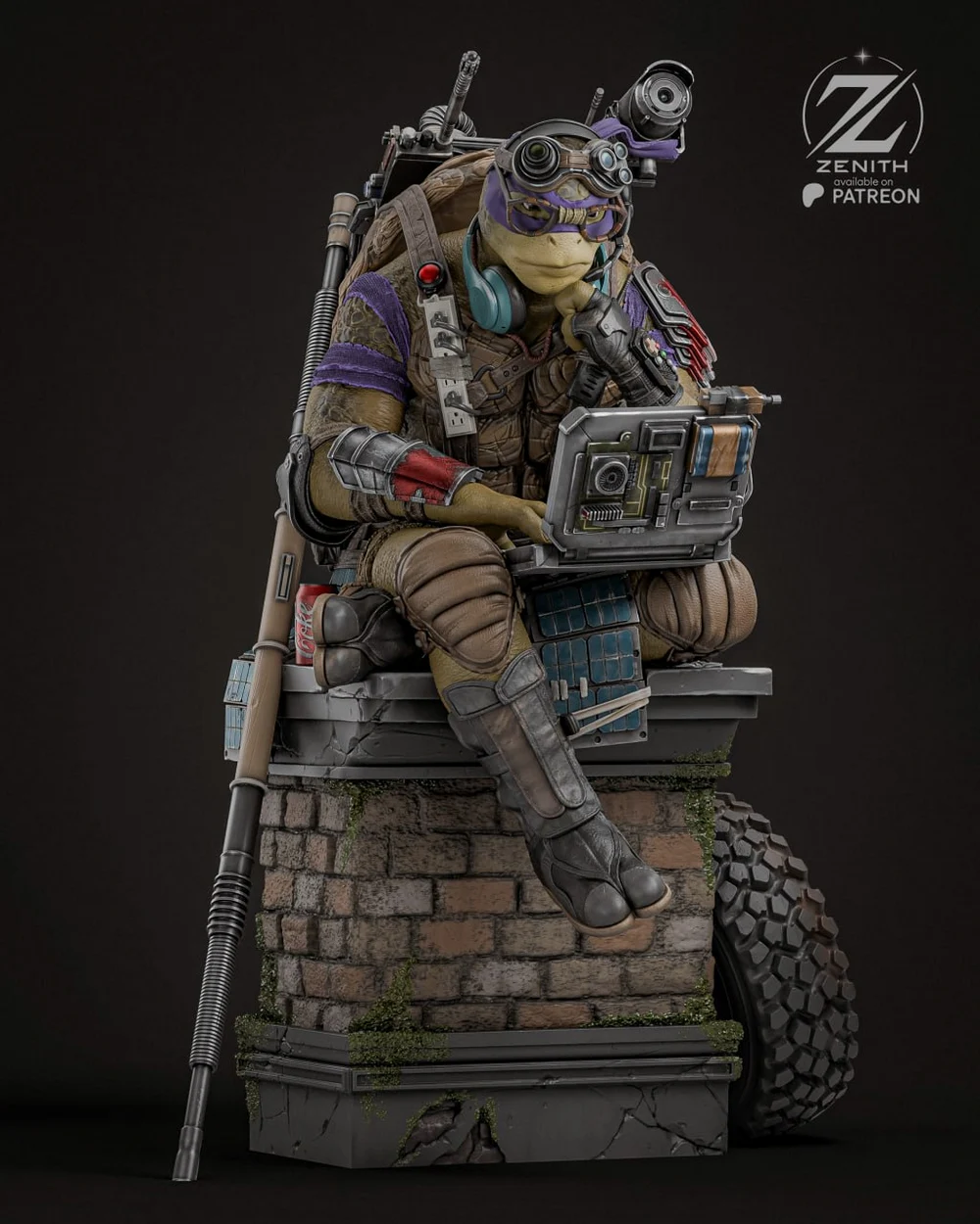 Donatello — Teenage Mutant Ninja Turtles 3D printable STL model