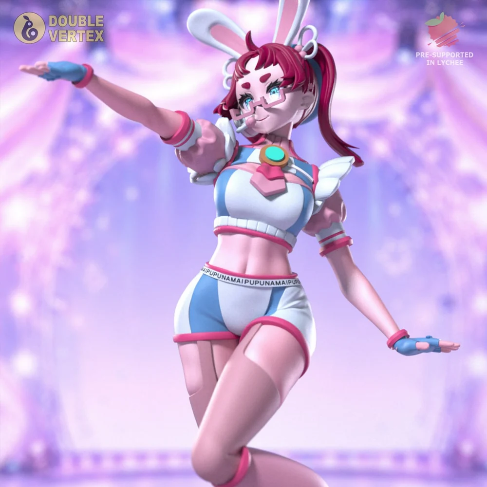 Mai Pupuna Vtuber Figure — VTuber 3D printable STL model