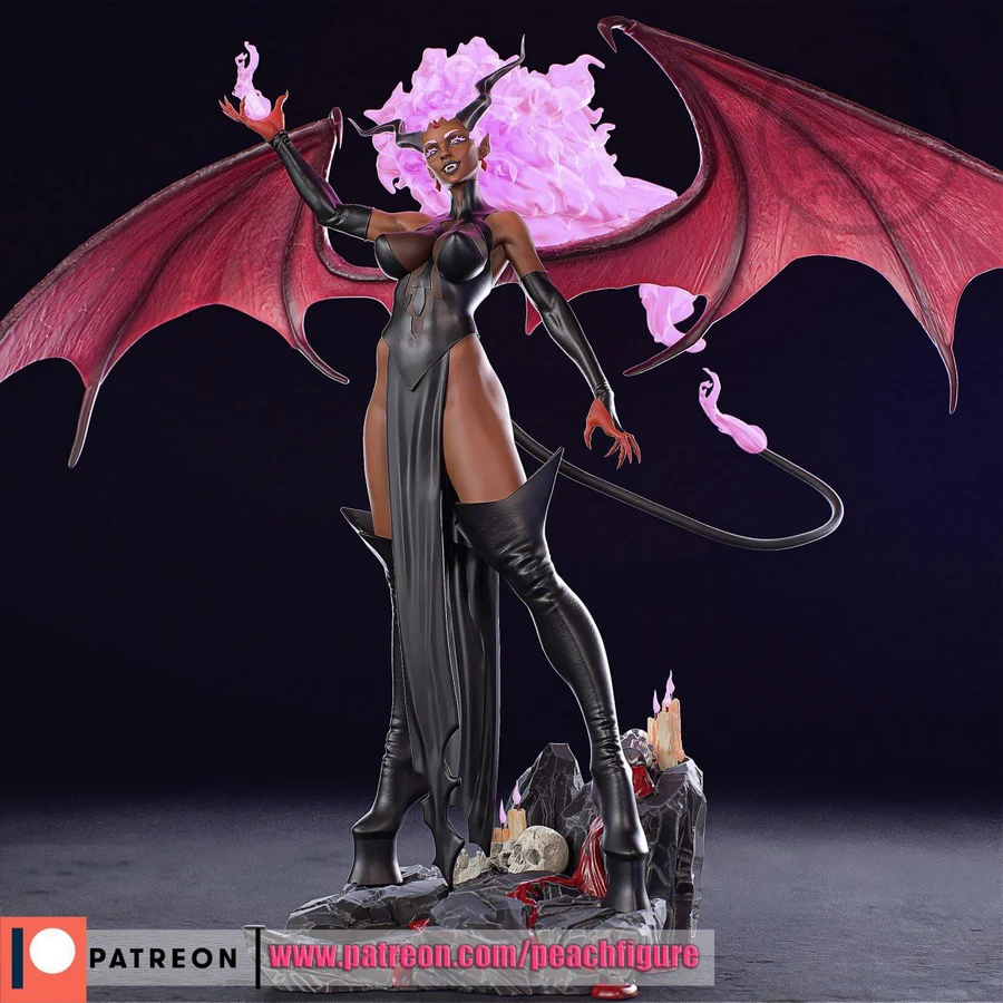 Drolta Extra – Castlevania Nocturne STL render Drolta Extra – Castlevania Nocturne 3D printable STL model