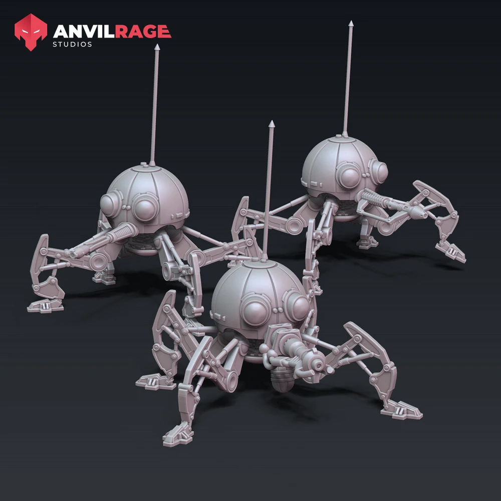 Dwarf Spider Droid — Star Wars 3D printable STL model
