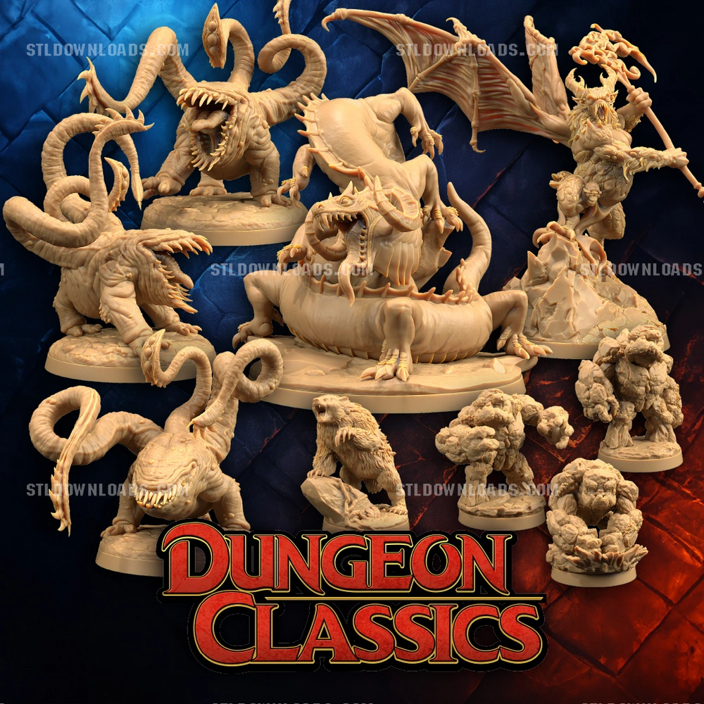 May — Classic D&D / RPG 3D printable STL model