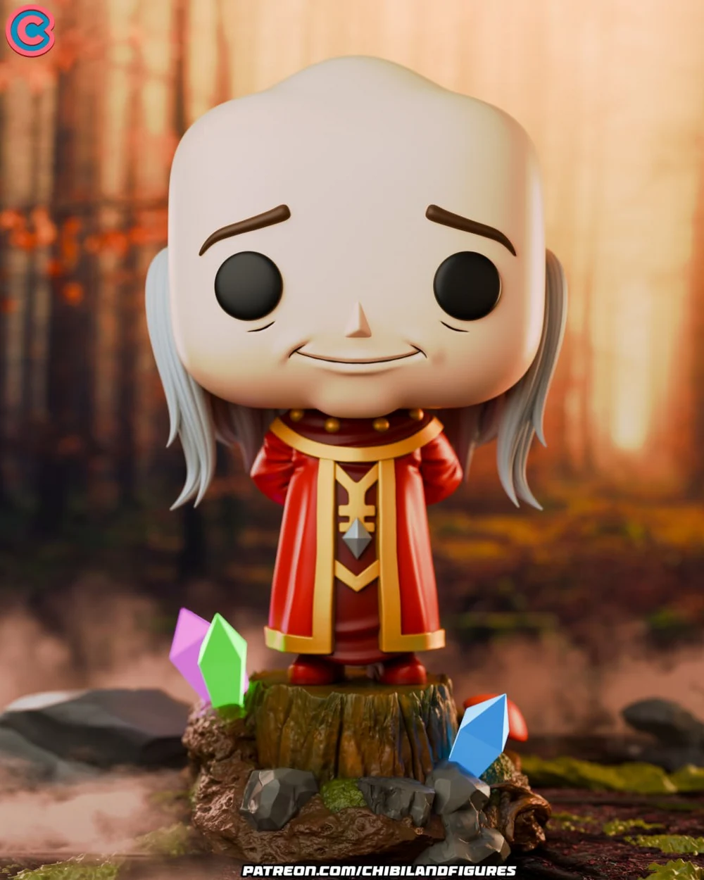 Dungeon Master Funko — Dungeons & Dragons 3D printable STL model