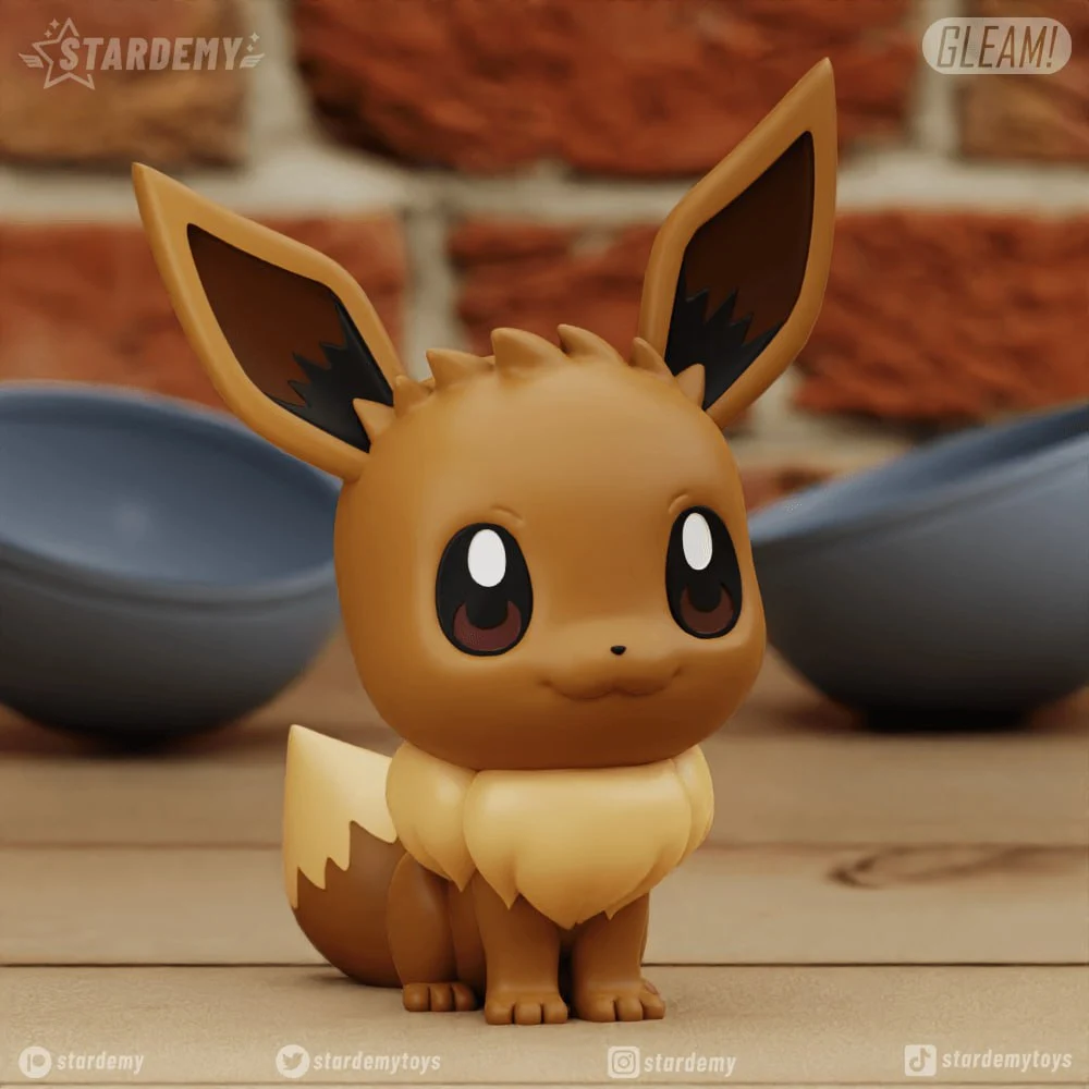 Eevee Set — Pokémon 3D printable STL model