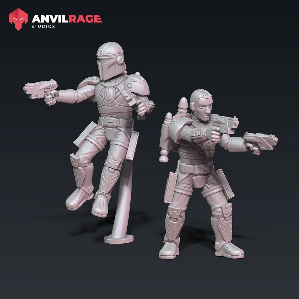 Fenn Rau — Star Wars 3D printable STL model