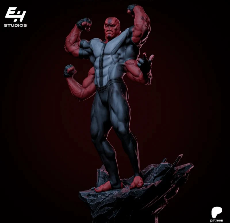 Four Arms — Ben 10 3D printable STL model