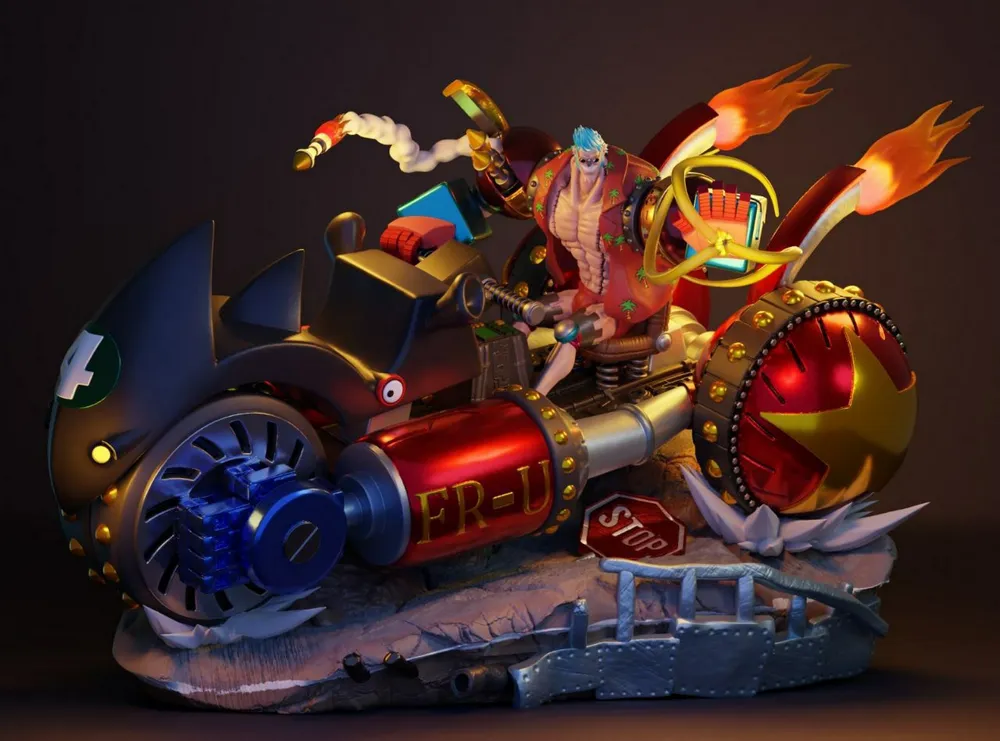 Frankie Kurosai FR-U IV — One Piece 3D printable STL model