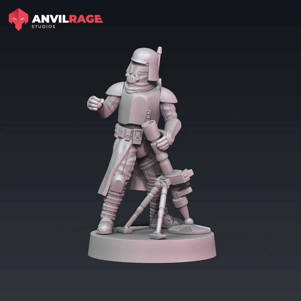 Frost Trooper Mortar — Star Wars 3D printable STL model