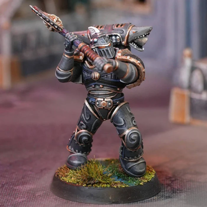 Galactic Shark Big Axe Marine – Warhammer 40K 3D printable STL model