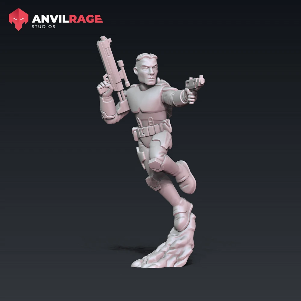 Gar Saxon — Star Wars 3D printable STL model