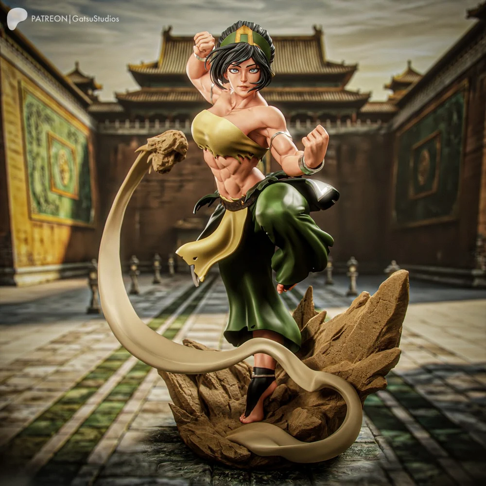 Toph Beifong — Avatar: The Last Airbender 3D printable STL model