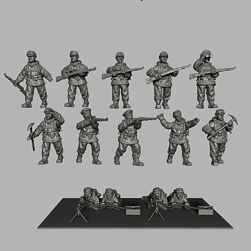 Gebirgsjager 3D printable STL model