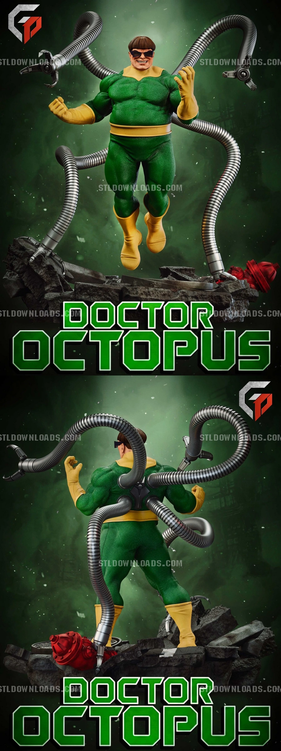 Doctor Octopus — Marvel / Spider-Man 3D printable STL model