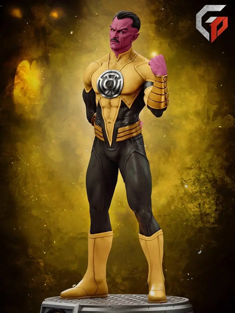 Sinestro — DC Comics 3D printable STL model