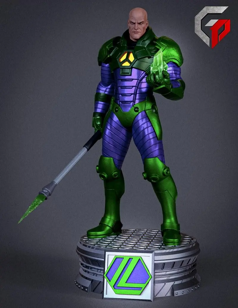 Lex Luthor — DC Comics 3D printable STL model