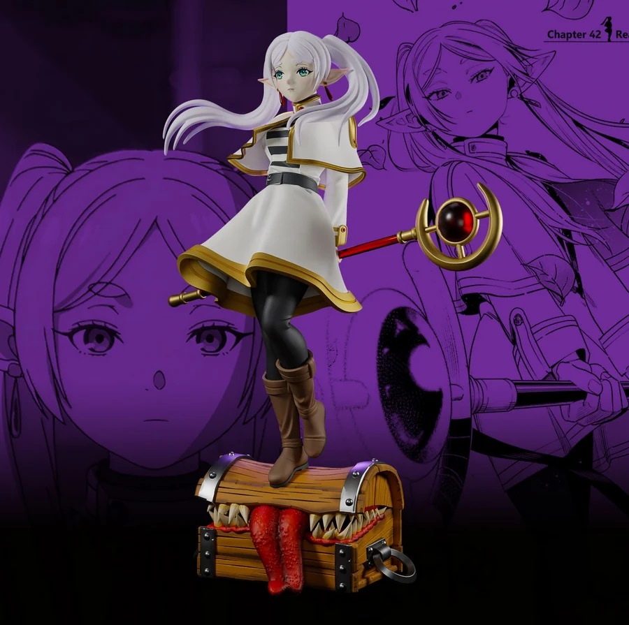 Frieren Extra – Frieren: Beyond Journey's End 3D printable STL model