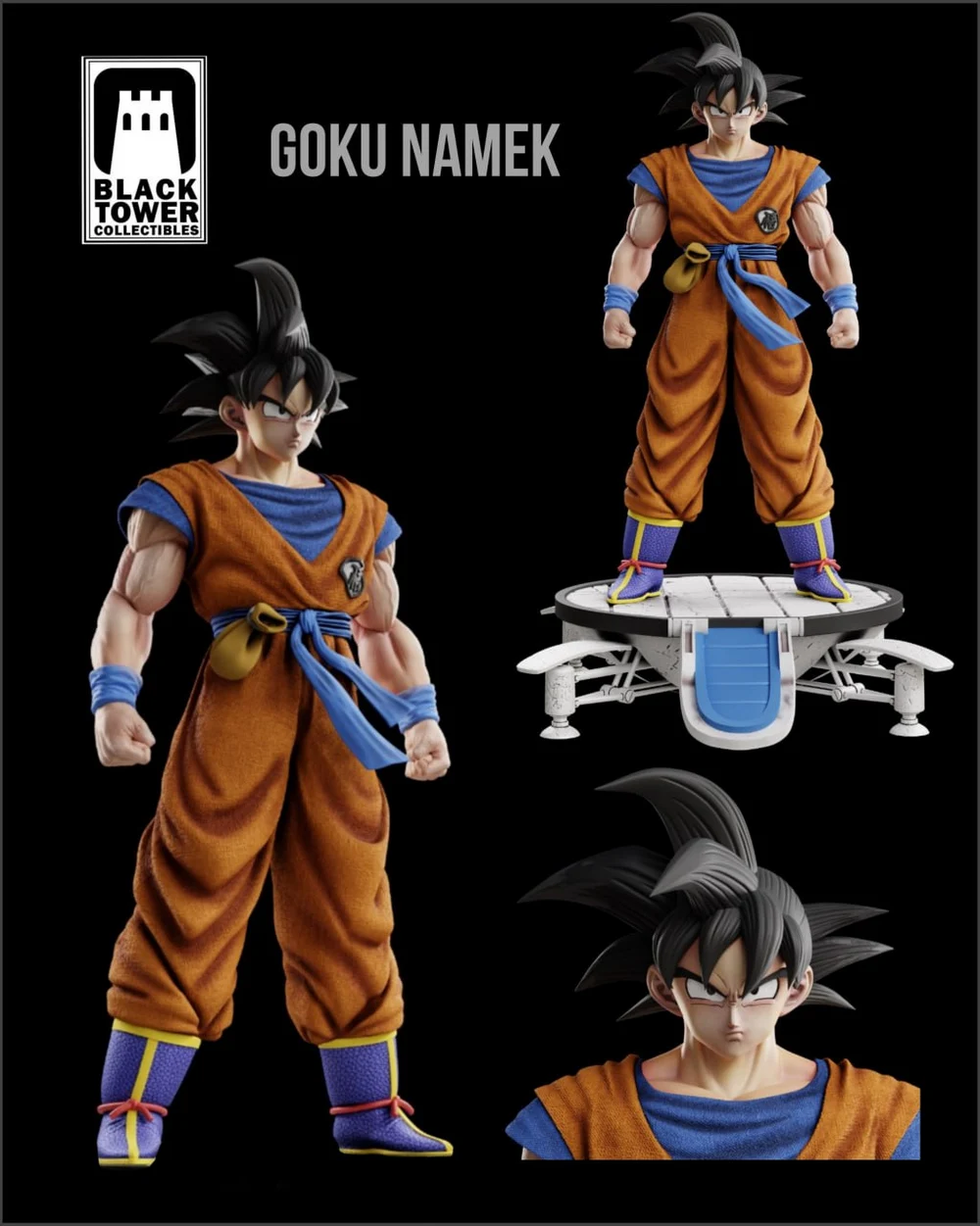 Goku Namek — Dragon Ball Z 3D printable STL model