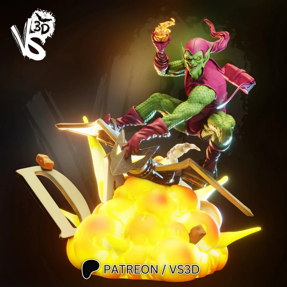 Green Goblin — Marvel / Spider-Man 3D printable STL model