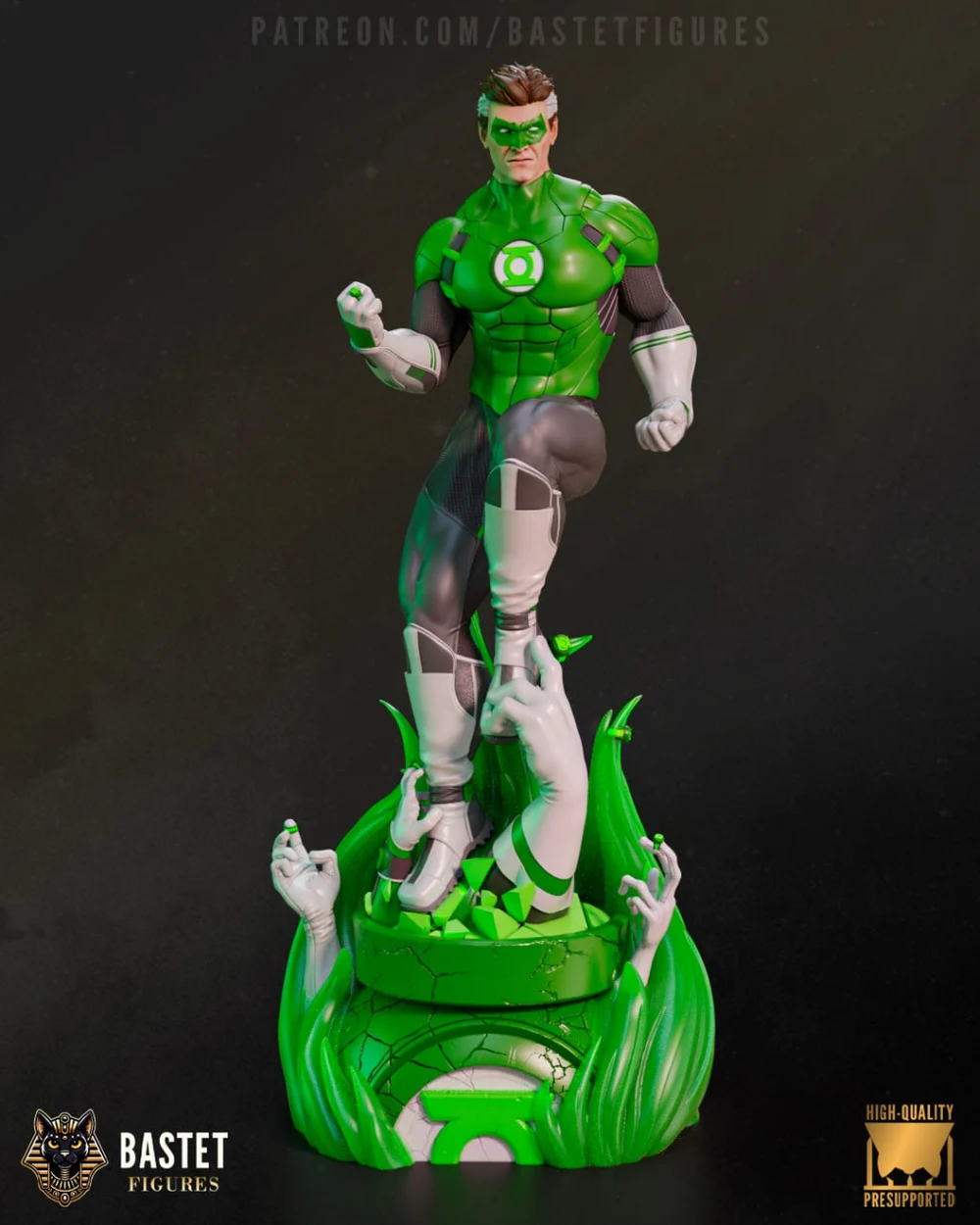 Green Lantern — DC Comics 3D printable STL model