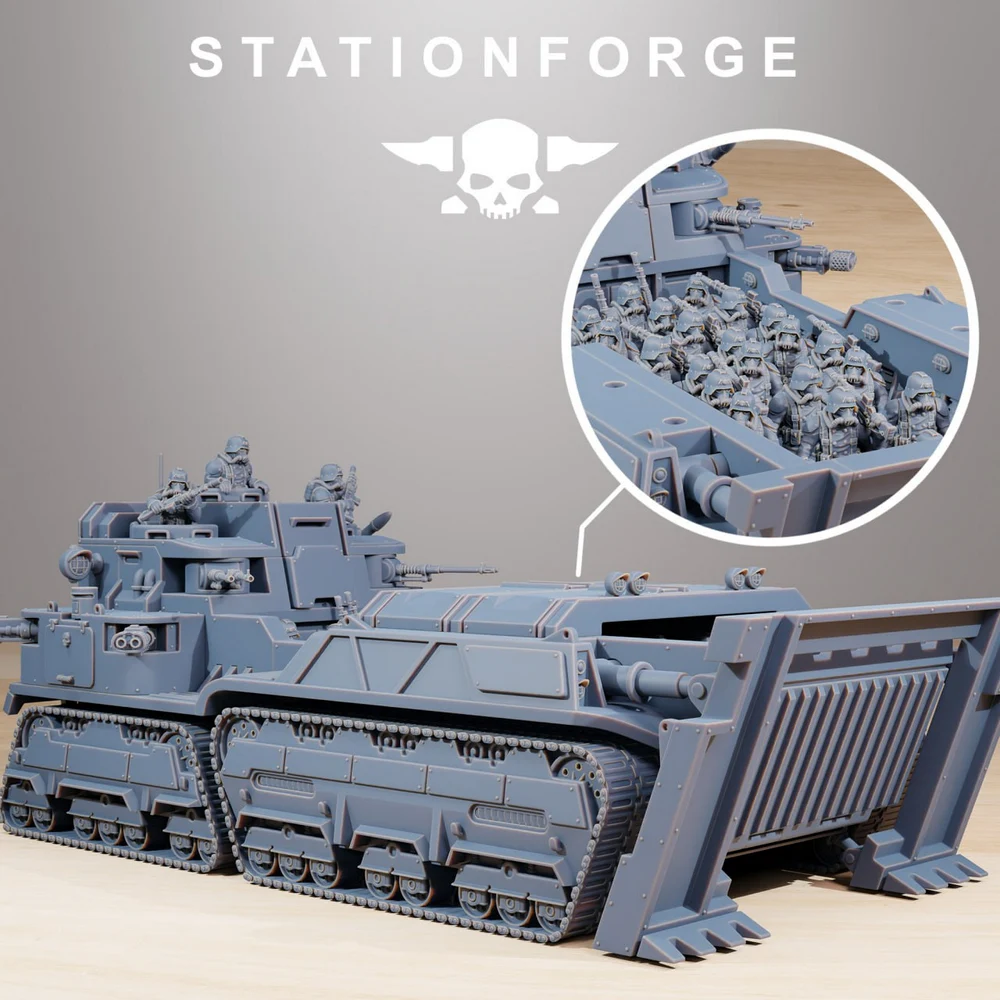 Grimguard Transport Tank — Warhammer 40K Alt 3D printable STL model