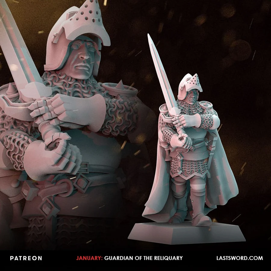 Guardian of the Reliquary 3D printable STL model