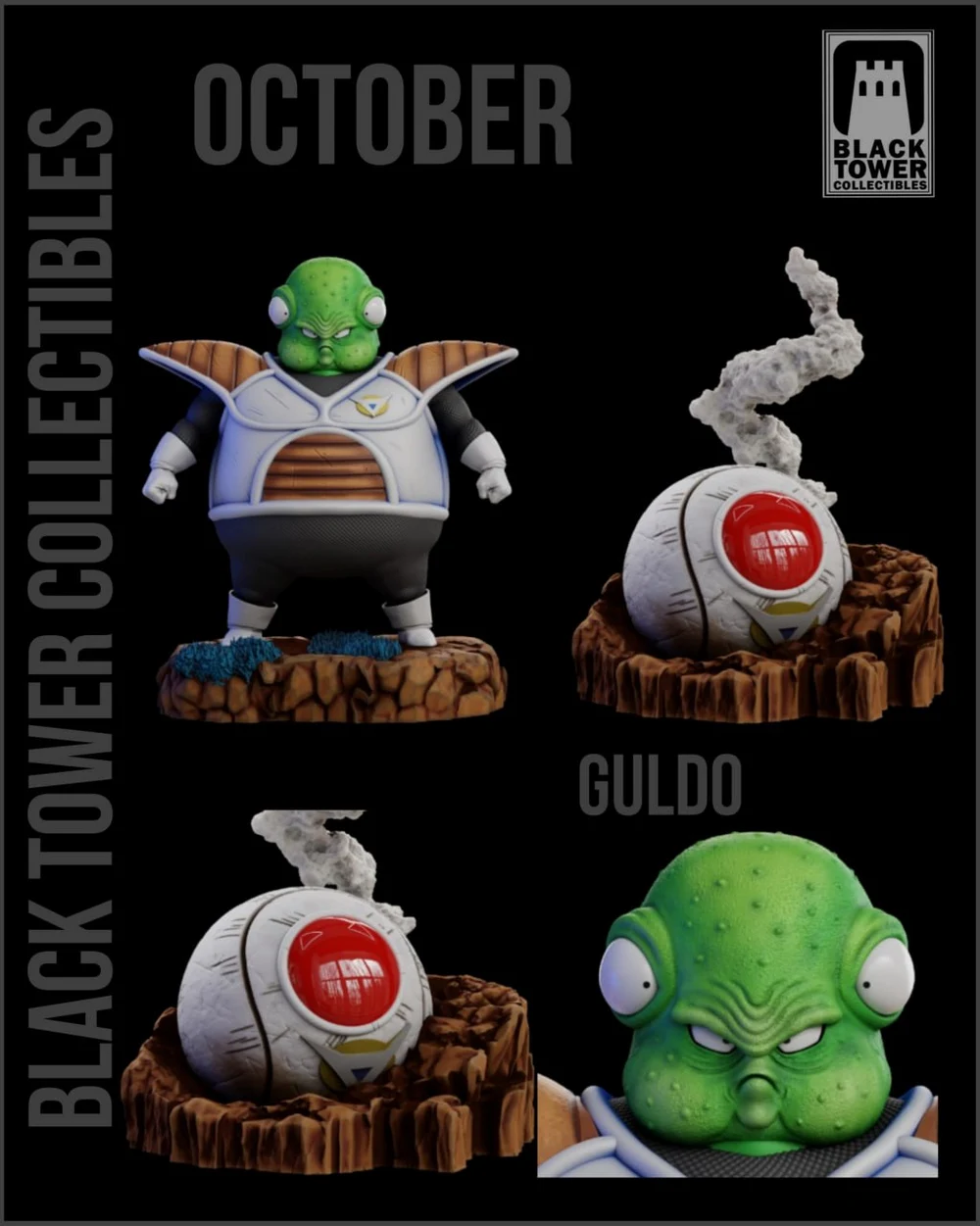 Guldo — Dragon Ball Z 3D printable STL model