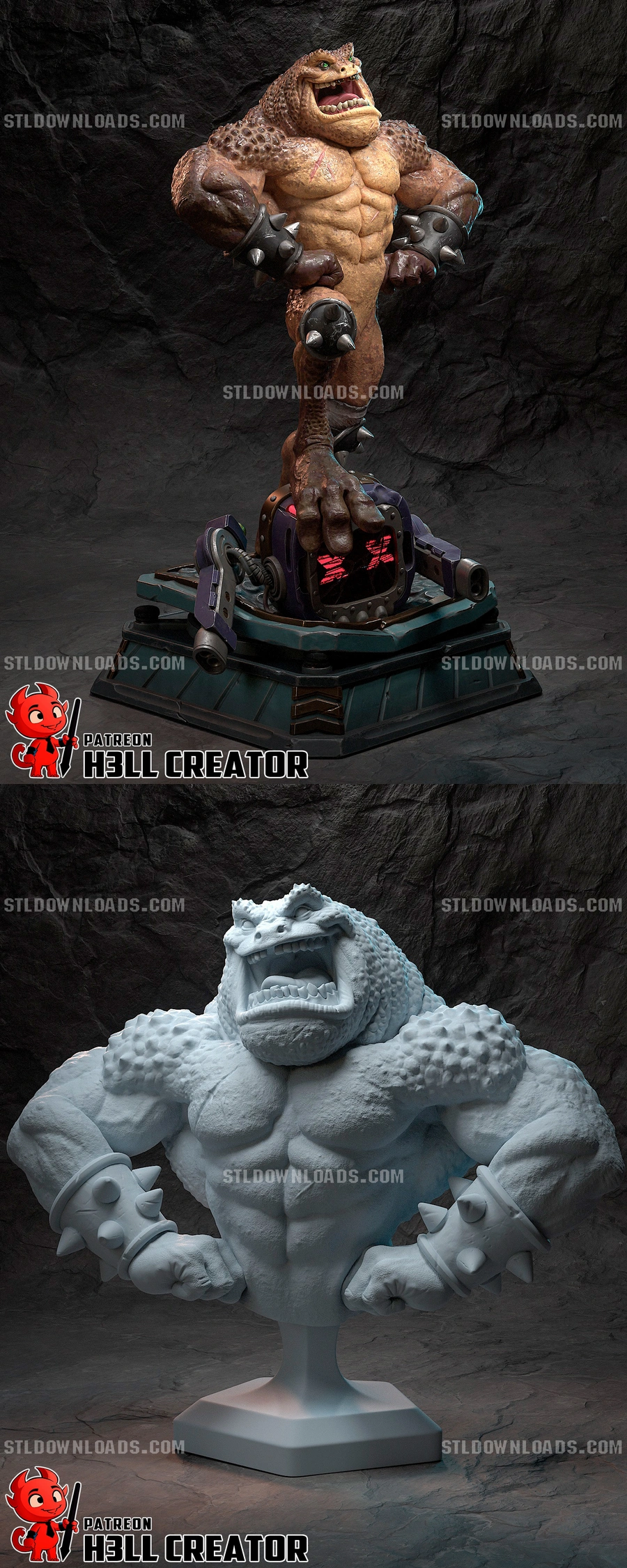 Pimple — Battletoads 3D printable STL model
