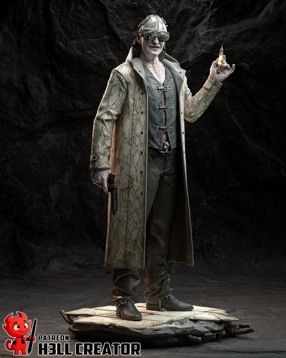 Victor Gideon — Original Character / Fantasy 3D printable STL model