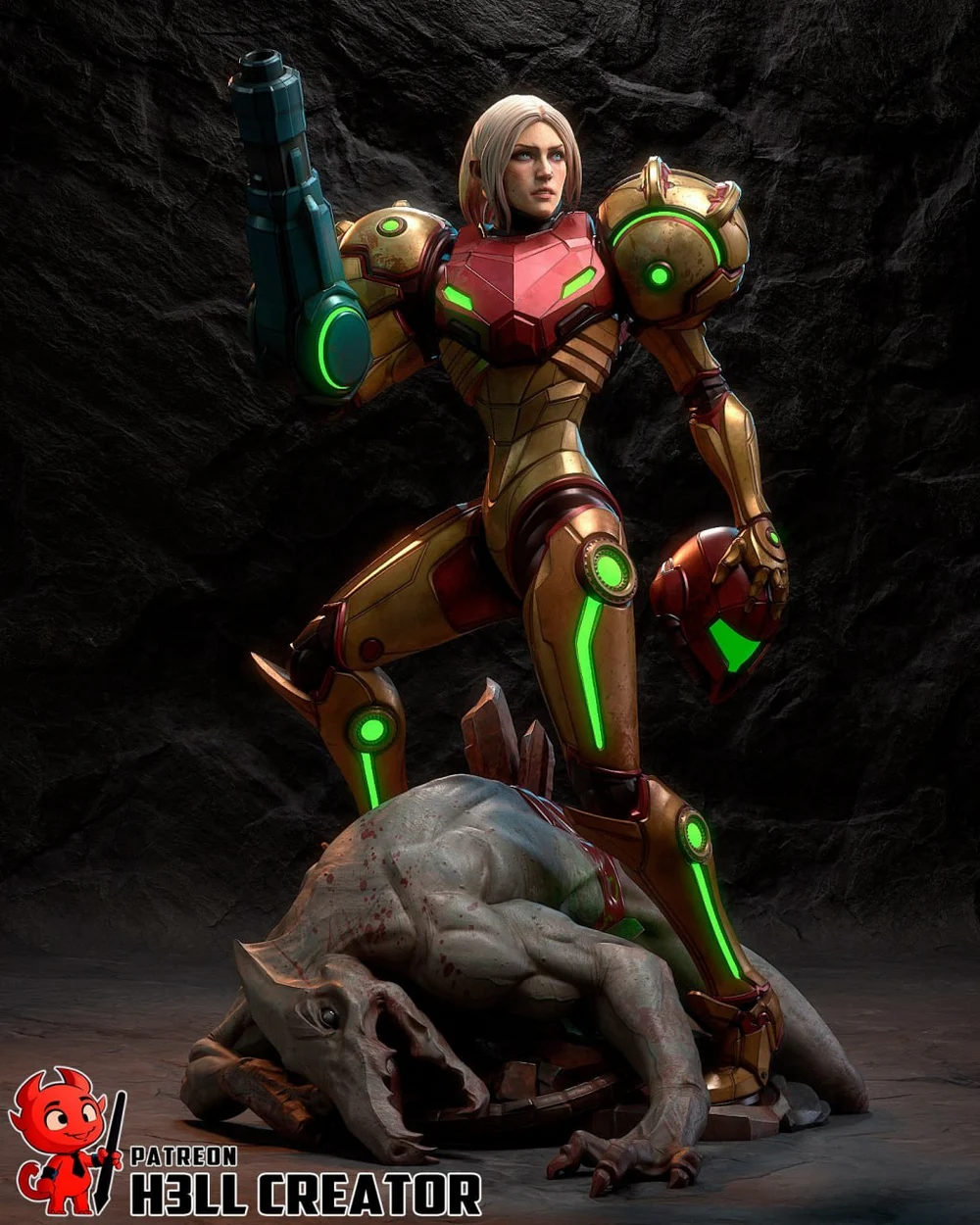 Samus — Metroid 3D printable STL model