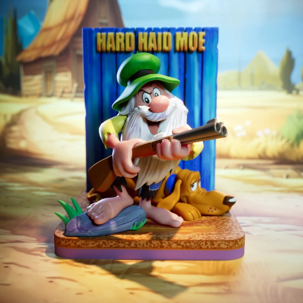 Hard Haid Moe — Original Character 3D printable STL model