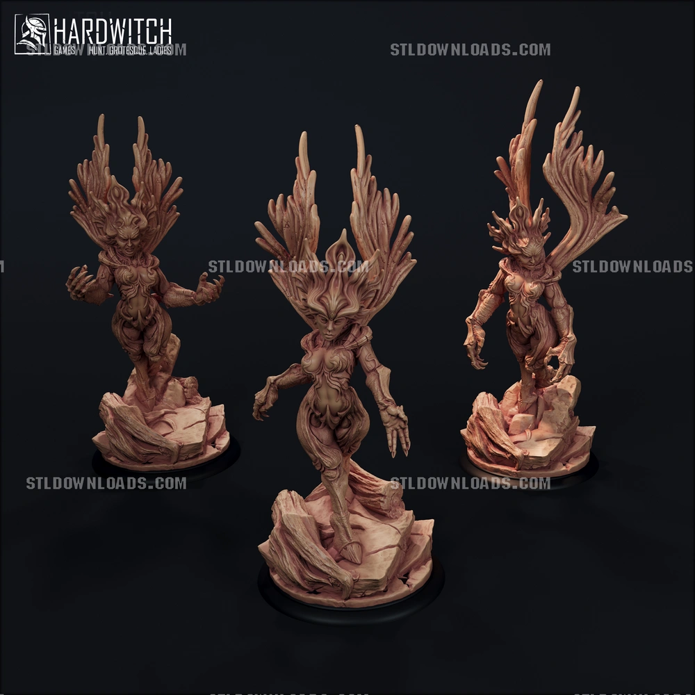 Dryad Set — Fantasy 3D printable STL model
