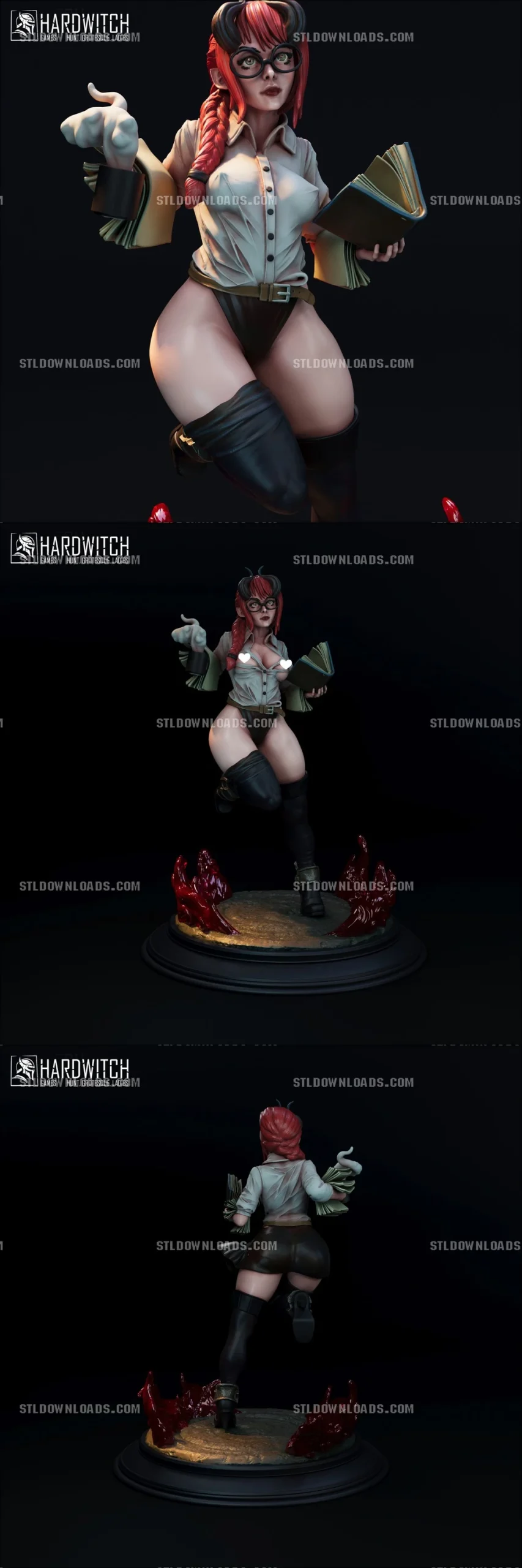 Linda Azulay — Fantasy 3D printable STL model