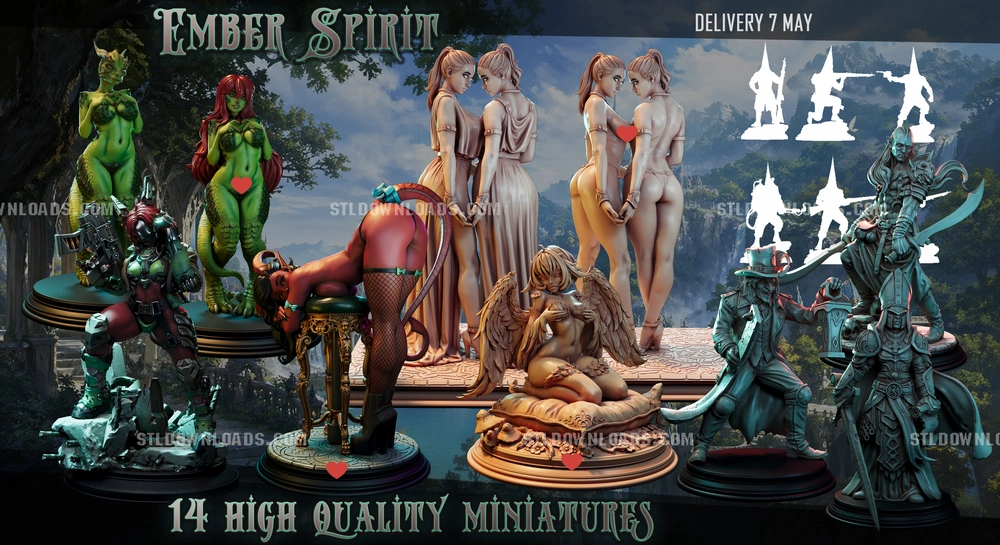 Hard Witch - May 2026 — Fantasy 3D printable STL model