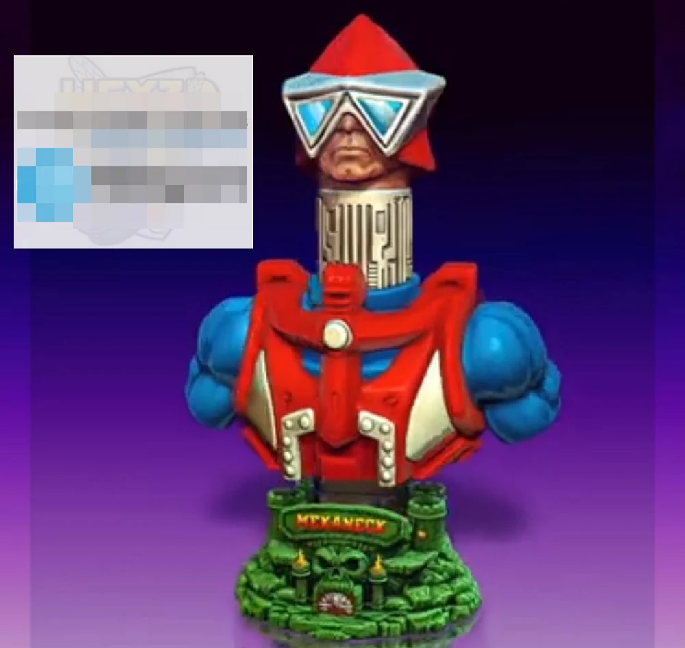 MekaNeck Bust — Masters of the Universe STL render MekaNeck Bust — Masters of the Universe 3D printable STL model