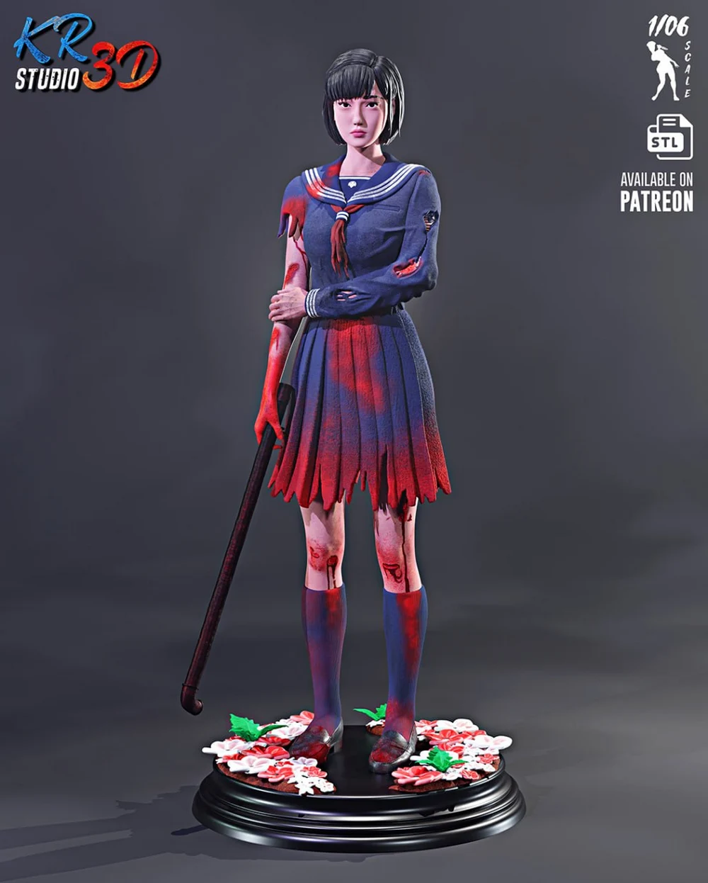 Hinako Shimizu — Silent Hill f 3D printable STL model